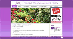 Desktop Screenshot of friendsoftheroyalmarsdensurrey.org.uk